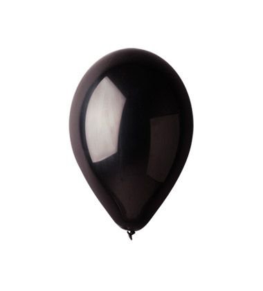 Nafukovací balonky černé M 100ks - Dekorace a domácnost Dekorace Ostatní